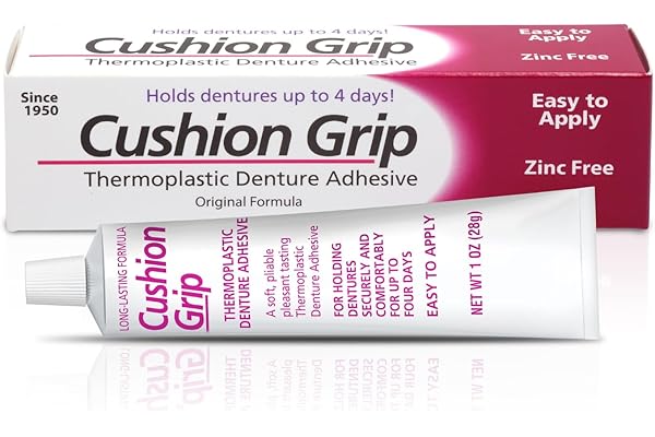 Cushion Grip Thermoplastic Denture Adhesive