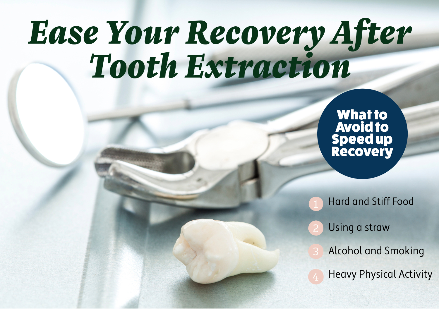 Things to Avoid the First Night After Tooth Extraction for a Smooth Recovery