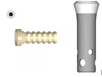 Cylinder-Type (Smooth) dental implants
