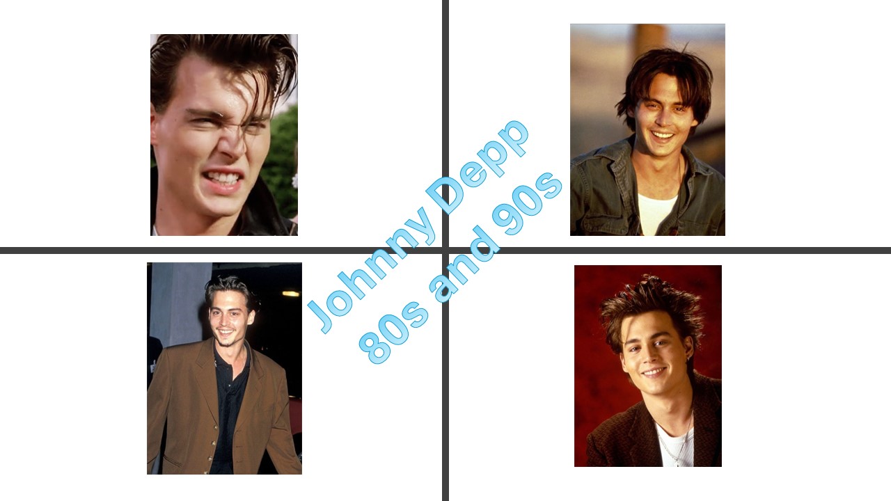 Johnny Depp Teeth in the 1980s and 1990s