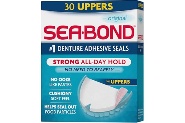 Sea Bond Secure Denture Adhesive Seals